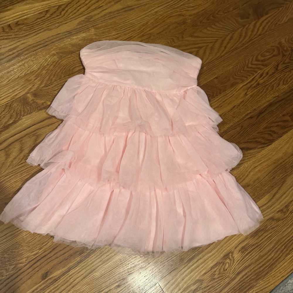 NEW Beginning Boutique Birthday Girl Pink Mini Party Dress US Size 8 AU Size 12